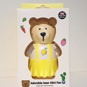 Mini ventilador - Osito