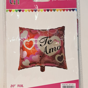 Globo "Te amo" 50cm