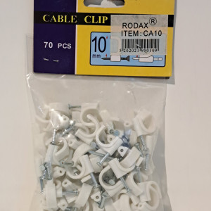 Clips para cables - 4 medidas 