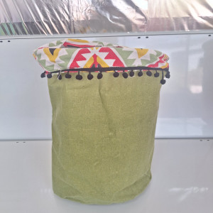 Cesto para ropas de tela 