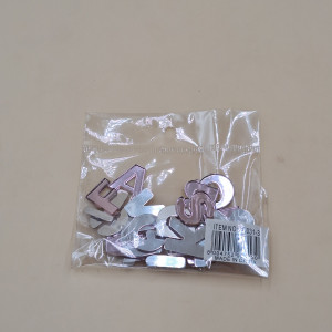 Apliques de abecedario 