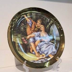 Plato de decoración