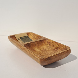 Copetinero de madera Selecta 15x7.5cm 