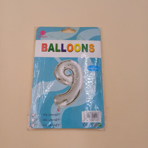 Globos de números y letras N40