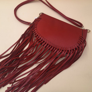 Carteras bandolera con flecos