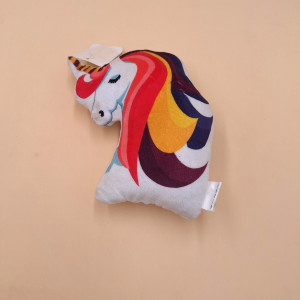 Mini almohadas de unicornio