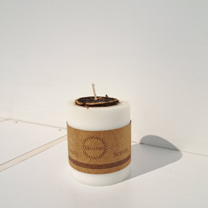 Vela perfumada de cera de soja