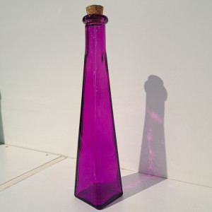 Botella de vidrio 22x4.5cm