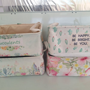 Organizador de tela con diseño
