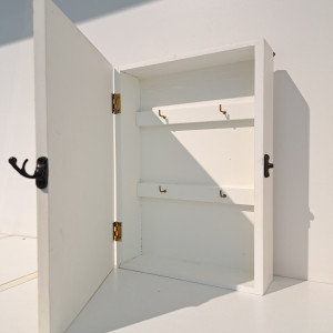 Caja de madera con diseño 