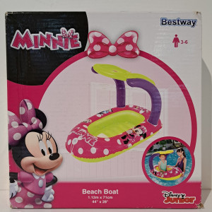 Inflable de playa con diseño de Minnie - 112x71cm