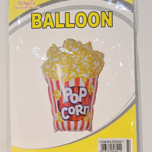 Globo de palomitas de maíz 44x66cm 