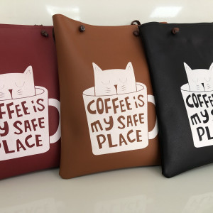 Carteras con diseño de gato 