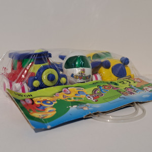 Set de 3 juguetes de 8.5x6cm