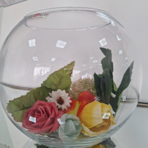 Florero de vidrio