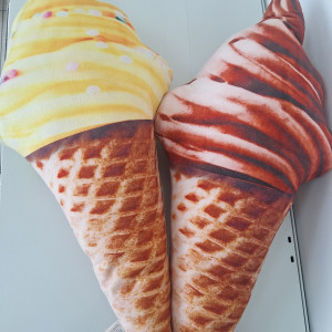 Almohada en forma de helado