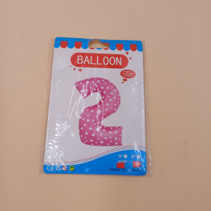 Globos de números y letras N40