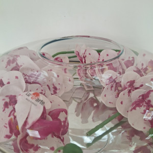 Florero de vidrio 