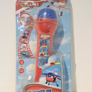 Micrófono de juguete - Aviones 21cm