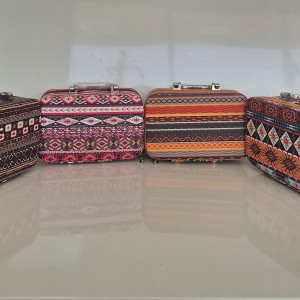 Mini maletines estampados