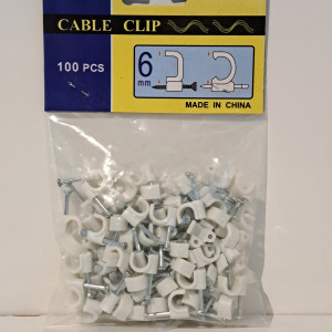 Clips para cables - 4 medidas 