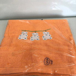 Toallas con diseños 