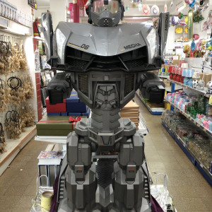 Transformer con luz y sonido 
