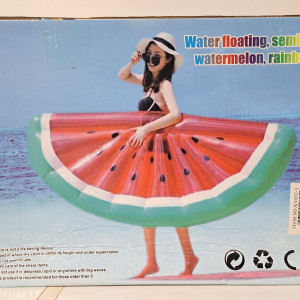 Flotador con forma de sandia 180x90cm 