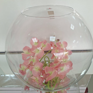 Florero de vidrio 
