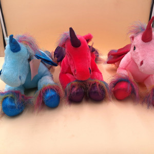 Peluche de unicornio 
