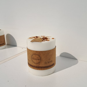 Vela perfumada de cera de soja