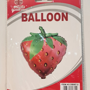Globo de frutilla 48.5x63cm