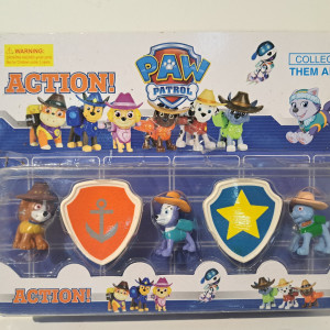Juguetes de Paw Patrol 4cm - 5pcs 