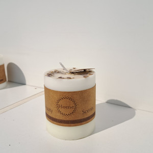Vela perfumada de cera de soja