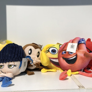 Peluches de la película emoji 