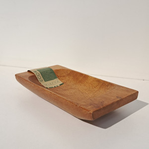 Bandeja de madera Selecta 16.5x9cm 
