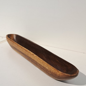 Aceitunero de madera Selecta 31x5cm