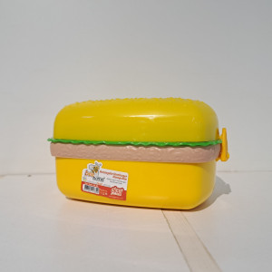Tupper con forma de hamburguesa 