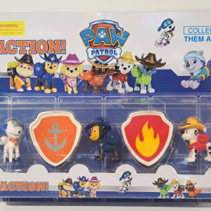 Juguetes de Paw Patrol 4cm - 5pcs 
