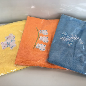 Toallas con diseños 