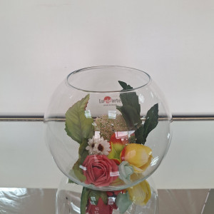 Florero de vidrio