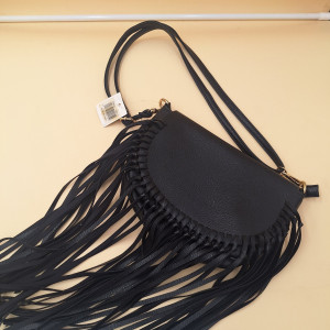 Carteras bandolera con flecos