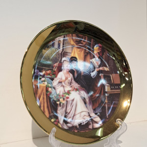 Plato de decoración