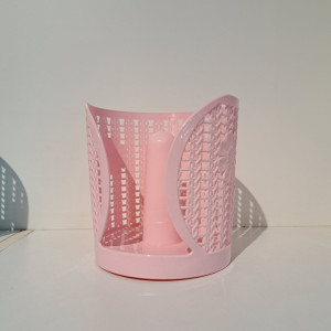 Porta rollo de papel - Diseño de cuadraditos