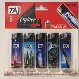 Juego de encendedores TAJ x5pcs 