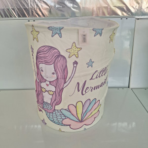 Cesto para ropas de tela