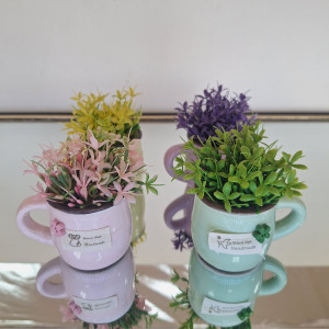 Adorno mini plantera  