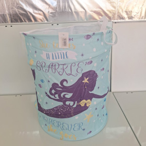 Cesto para ropas de tela