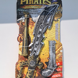 SET de juguetes piratas - 3piezas 
