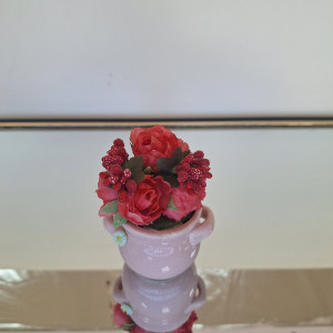 Adorno de mini florero